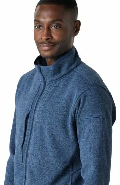 Medelita Men's Strata Full-Zip 6-Pocket Fleece Jacket -Scrubs for Women Sales Store 4 md sj22104 650