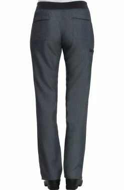 Maevn Uniforms Women's Contrast Drawstring Waistband Yoga Scrub Pant -Scrubs for Women Sales Store 4 mv 6901 650