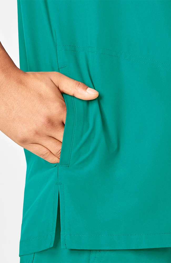 Carhartt Men's V-Neck Shirttail Scrub Top 4 Carhartt Men's V-Neck Shirttail Scrub Top - Image 4