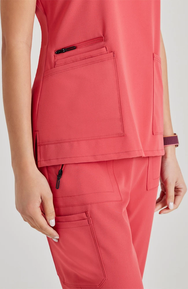 Barco Uniforms Barco Unify Women's Sweetheart Scrub Top 5 Barco Uniforms Barco Unify Women's Sweetheart Scrub Top - Image 5