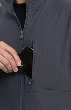 Cherokee Men's Zip Front Solid Scrub Jacket -Scrubs for Women Sales Store 5 ck ck399 650