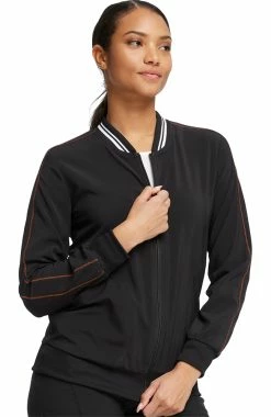 Cherokee Women's Undying Love Print Bomber Jacket -Scrubs for Women Sales Store 5 ck tf385 print 650