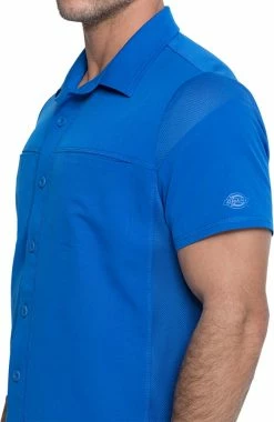Dickies Men's Button Front Polo Shirt -Scrubs for Women Sales Store 5 di dk820 650