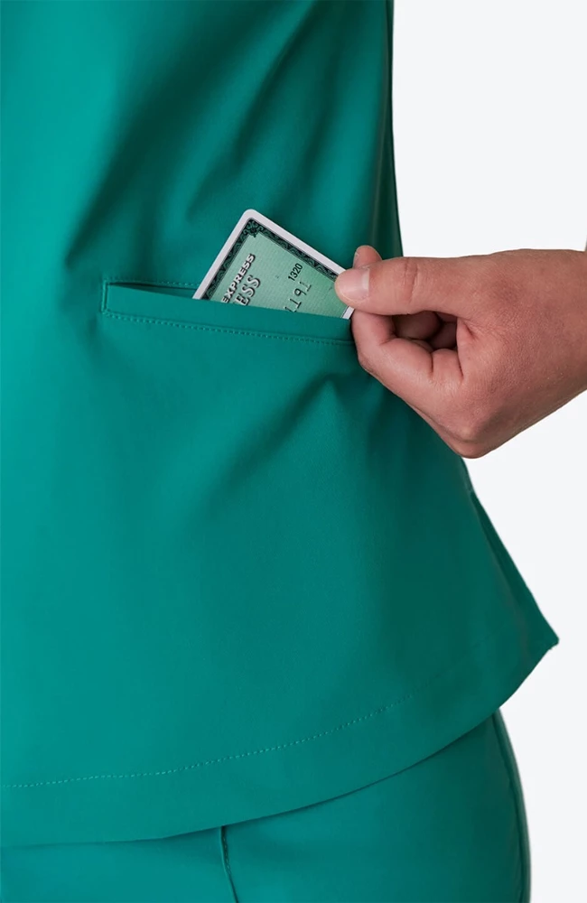 Medelita Women's Calyx V-Neck Scrub Top 5 Medelita Women's Calyx V-Neck Scrub Top - Image 5