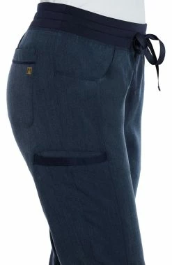 Maevn Uniforms Women's Contrast Drawstring Waistband Yoga Scrub Pant -Scrubs for Women Sales Store 5 mv 6901 650