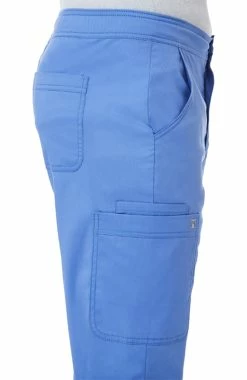 Maevn Uniforms Men's Back Elastic Cargo Scrub Pant -Scrubs for Women Sales Store 5 mv 8502 650