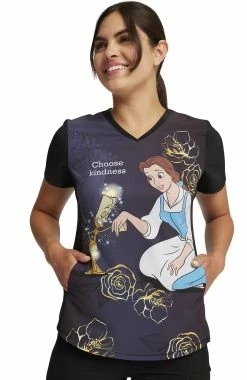 Cherokee Women's Choose Kindness Print Scrub Top 12 Cherokee Women's Choose Kindness Print Scrub Top -Scrubs for Women Sales Store 6 ck tf782 print 650