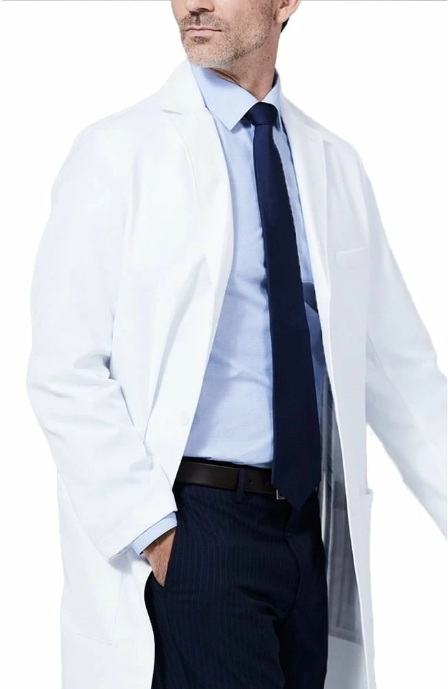 Medelita Men's M3 Laennec Classic Fit 40" Lab Coat 6 Medelita Men's M3 Laennec Classic Fit 40" Lab Coat - Image 6