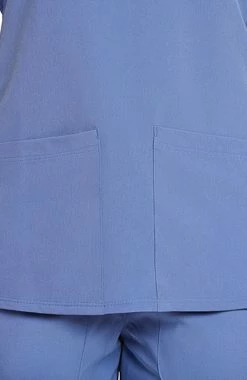 Maevn Uniforms Women's Side Stretch Solid Scrub Top -Scrubs for Women Sales Store 6 mv 4521 650