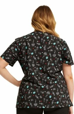 Cherokee Women's Inquiring Minds Print Scrub Top 13 Cherokee Women's Inquiring Minds Print Scrub Top -Scrubs for Women Sales Store 7 ck tf659 print 650