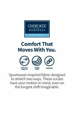 Cherokee Workwear Clearance Men's Zip Fly Tapered Scrub Pant -Scrubs for Women Sales Store 7 ck ww200 clearance 650