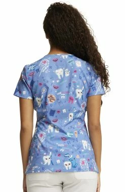 Dickies Women's Fillings For You Print Scrub Top 15 Dickies Women's Fillings For You Print Scrub Top -Scrubs for Women Sales Store 8 di dk852 print 650 1